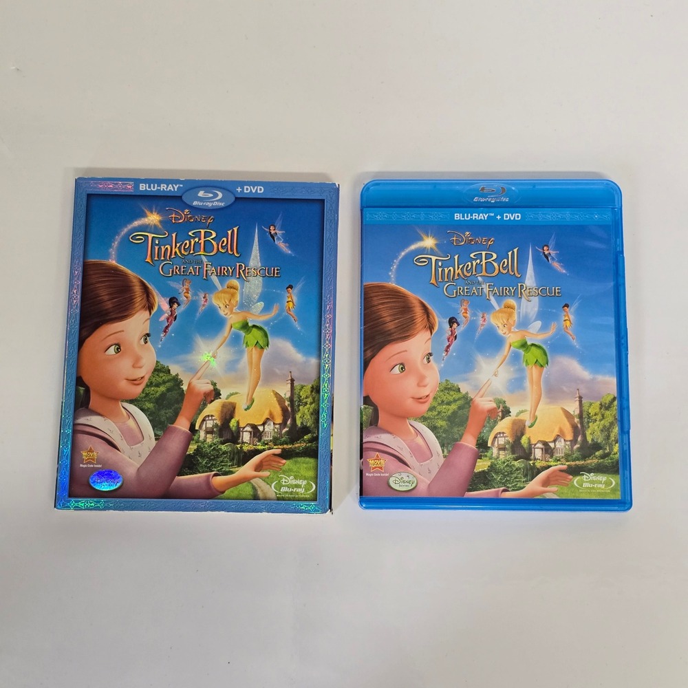 Tinker Bell and the Great Fairy Rescue Blu-ray‎ 2010 Animation [Missing DVD]